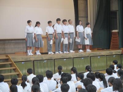 新生徒会役員